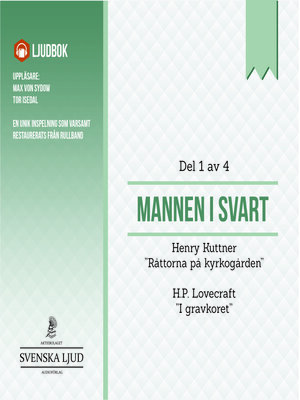 cover image of Mannen i Svart Mannen i Svart, Del 1